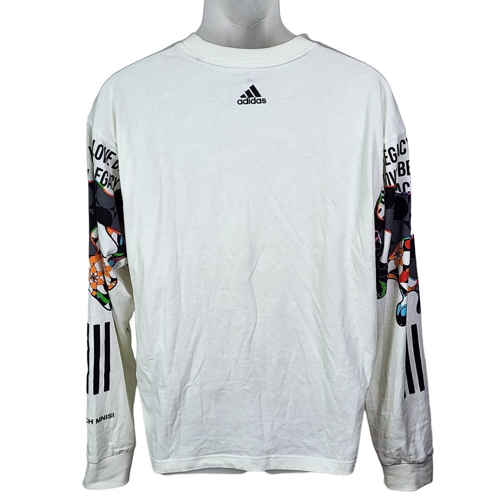 Adidas x Rich Mnisi Pride Love Unites Long Sleeve Graphic Tee Medium - Picture 8 of 12